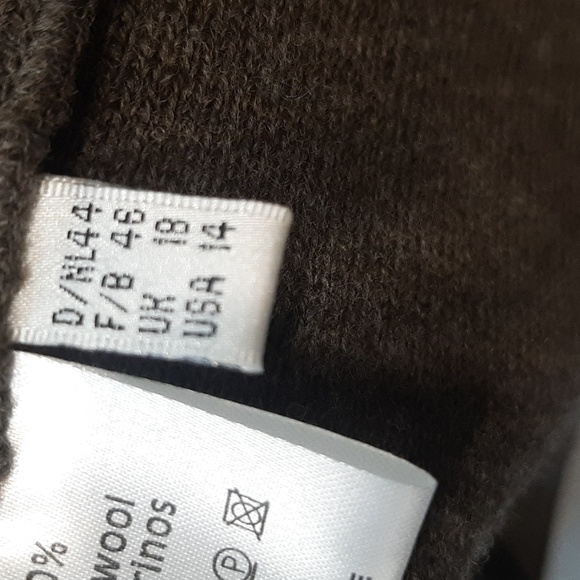 100% merino wool cardigan - Picture 9 of 10